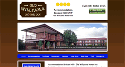 Desktop Screenshot of oldwillyama.com.au